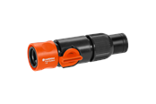 Trädgårdsvattning - Gardena "Profi" Maxi-Flow System Slangkoppling med reglerventil 19 mm (3/4") - 2819-20