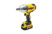 Skruv/Borrmaskine - Dewalt 18V XR Brushless High Torque 1/2" Impact Wrench - 2 x 5Ah - DCF899P2