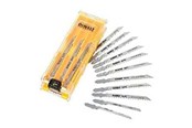 Borr & Bits - Dewalt XPC HCS / Bi-Metal 14 Piece T Shank Wood Cutting Jig Saw Blade Set - DT2298-QZ