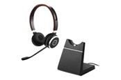 Hörlurar / Headset - Jabra Evolve 65 UC Stereo w/ Charging Stand - 6599-823-499