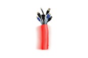 Kabel sleeve - Multibrackets M Universal Cable Sock Self Wrapping 40mm Red 25m - 7350073734573