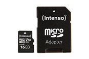 Flashram & USB Flash Drives - Intenso microSD UHS-I Professionel - 100MB/s - 16GB - 3433470