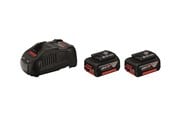 Akku & Charger - Bosch Professional Startsats 2 x GBA 18V 5.0Ah + GAL 1880 CV - 1600A00B8J