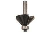 Verktyg - Bosch Fasfräs, 8 mm, B 11 mm, L 15 mm, G 56 mm, 45° 8 mm, B 11 mm, L 15 mm, G 56 mm, 45° - 2608628352