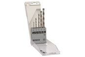 Borr & Bits - Bosch 5-delars HSS-G-metallborrsats, DIN 338 2; 3; 4; 5; 6 mm - 2608595517