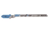 Sticksågar - Bosch Sticksågsblad T 118 EOF Flexible for Metal - 2608634237