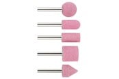 Slipmaskin - Bosch 5-delars slipstiftssats Fäste 6 mm; kornstorlek 60; 25; 15; 15; 25; 20 x 24; 30; 30; 25; 25 mm - 1609200286