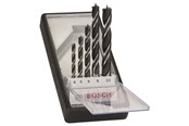 Borr & Bits - Bosch 5-delars Robust Line träspiralborrsats 4; 5; 6; 8; 10 mm - 2607010527