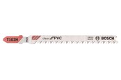 Sticksågar - Bosch Sticksågblad T 102 H Clean for PVC - 2608667446