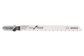 Sticksågar - Bosch Sticksågsblad T 101 BR Clean for Wood - 2608633779