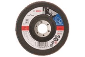 Vinkelslip - Bosch Lamellsslipskiva X571 Best for Metal D= 125 mm; G= 80, vinklad - 2608606924