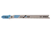 Sticksågar - Bosch Sticksågsblad T 118 A Basic for Metal - 2608631507