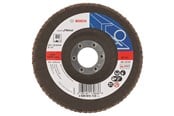 Vinkelslip - Bosch Lamellsslipskiva X551, Expert for Metal D= 125 mm; G= 80, vinklad - 2608606718