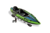 Vattenlek - Intex Challenger K2 kajak, 2 personer, 351x76x38 cm - 68306