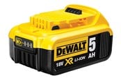 Akku & Charger - Dewalt 18v xr 5.0ah battery - DCB184-XJ