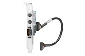 Nätverkskort (adaptrar osv.) - HP - Serial / PS/2 adapter - PCIe - seriell x 1 + - 1VD82AA