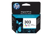Skrivartillbehör-bläck-toner - HP 303 / T6N01AE - Tri-Color Ink (Cyan Magenta Yellow) - T6N01AE