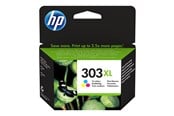 Skrivartillbehör-bläck-toner - HP 303XL / T6N03AE High Capacity Tri-Color (Cyan Magenta Yellow) Ink - T6N03AE