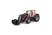 Leksaksbil - Bruder Massey Ferguson 7600 with frontloader - 03047