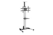 Väggfäste, AV-Möbel - StarTech.com TV Cart - For 32" to 70" TVs - One-Touch Height Adjustment - vogn med hjul - Max 30 kg - recommended for 70" - STNDMTV70