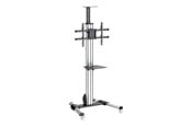 Väggfäste, AV-Möbel - StarTech.com TV Cart - For 32" to 70" TVs - One-Touch Height Adjustment - vogn med hjul - Max 30 kg - recommended for 70" - STNDMTV70
