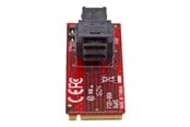 Hårddisk, tillbehör - StarTech.com U.2 (SFF-8643) to M.2 PCI Express 3.0 x4 Host Adapter Card for 2.5" U.2 NVMe SSD - interfaceadapter - SAS - M.2 Card - M2E4SFF8643