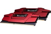 RAM - G.Skill Ripjaws V DDR4-2400 - 16GB - CL17 - Dual Channel (2 pcs) - Intel XMP - Röd - F4-2400C17D-16GVR