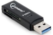 Flashram Reader & Adapter - Gembird Card reader Compact USB 3.0 - UHB-CR3-01
