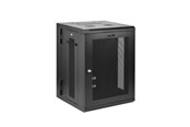 Rack chassis - StarTech.com 15U Wall-Mount Server Rack Cabinet - 20 in. Deep - Hinged - stativindelukkekabinet - 15U - RK1520WALHM