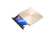 Optisk enhet (DVD / BR / Floppy) - ASUS ZenDrive U9M - Gold - CD-ROM (Läsare) - USB 2.0 - Gold - 90DD02A5-M29000