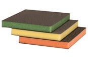 Slipmaskin - Bosch 3 stk. sandpapper, kontur 120 x 98 x 13 mm, M, F, SF - 2609256F17