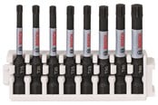 Borr & Bits - Bosch Impact Control bitspaket, 8 delar, 1×T15,2×T20,2×T25,2×T30,1×T40 - 2608522329