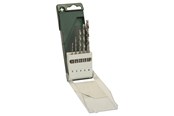 Borr & Bits - Bosch 5-delars HSS-G-metallborrsats med sexkantskaft 2,0; 3,0; 4,0; 5,0; 6,0 mm - 2609255127