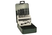 Borr & Bits - Bosch 19-delars HSS-R-metallborrsats, DIN 338 1,0; 1,5; 2,0; 2,5; 3,0; 3,5; 4,0; 4,5; 5,0; 5,5; 6,0; 6,5; 7,0; 7,5; 8,0; 8,5; 9,0; 9,5; 10,0 mm - 2609255032