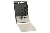 Borr & Bits - Bosch 8-delars träspiralborrsats 3,0; 4,0; 5,0; 6,0; 7,0; 8,0; 9,0; 10,0 mm - 2609255215