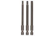Borr & Bits - Bosch 3-delars skruvklingsats för innertorx-skruvar (T) T20; T25; T30; 89 mm - 2609255972
