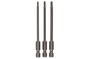 Borr & Bits - Bosch 3-delars skruvklingsats för innertorx-skruvar (T) T8; T10; T15; 89 mm - 2609255971