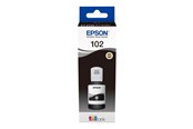 Skrivartillbehör-bläck-toner - Epson 102 - sort - original - blækbeholder - C13T03R140