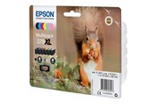 Skrivartillbehör-bläck-toner - Epson 378XL Multipack - 6-pack Black - Black/Yellow/Cyan/Magenta/Light Magenta/light Cyan - C13T37984010