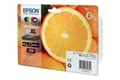 Skrivartillbehör-bläck-toner - Epson 33XL Multipack - 5-pack - XL - black yellow cyan magenta photo black - original - ink cartridge - C13T33574021