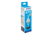 Skrivartillbehör-bläck-toner - Epson T6732 - cyan - blækrefill - C13T67324A