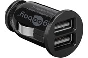 Mobile - Adapters & Chargers - Pro USB Car Charger 12V - 2xUSB (3.1A) - 4040849589126