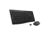 Tangentbord - Logitech MK270 Wireless Keyboard and Mouse Combo - US International (Polski) - Tastatur & Mus set - Engelska (US) - Svart - 920-004508