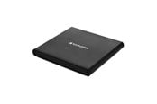 Optisk enhet (DVD / BR / Floppy) - Verbatim Slimline CD/DVD Writer - USB 2.0 - Black - DVD-RW (Brännare) - USB 2.0 - Svart - 98938