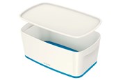 Arkivering & Förvaring - Leitz Förvaringsbox  MyBox WOW S med lock Blå - 52291036