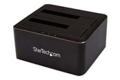 Hårddisk, tillbehör - StarTech.com Dual Bay SATA HDD Docking Station for 2.5/3.5" HDDs - USB 3.0 - SDOCK2U33V