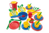 Lekkök och tillbehör - Dantoy KITCHEN PLAY SET IN BOX 42 PCS. - 4223