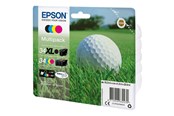 Skrivartillbehör-bläck-toner - Epson 34XL - 4 pakker - XL - sort gul cyan magenta - original - blækpatron - C13T34794020