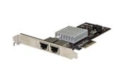 Nätverkskort (adaptrar osv.) - StarTech.com Dual Port Network Card - PCIe 10G / NBASE-T Ethernet NIC Card - netværksadapter - ST10GPEXNDPI