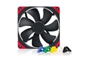 Chassi fläkt - Noctua NF-A14 PWM chromax.black.swap - Chassi fläkt - 140mm - Svart - 25 dBA - NF-A14 PWM CH.BK.S